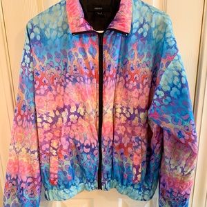 Cheetah print multi-color jacket